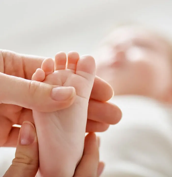 Séance d'ostéopathie pour bébés et nourrissons